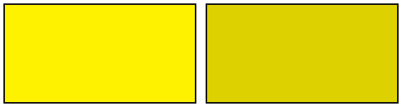 Difference between the RGB and the HSL values