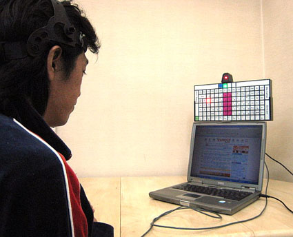 Touchless Keyboard for the Disabled